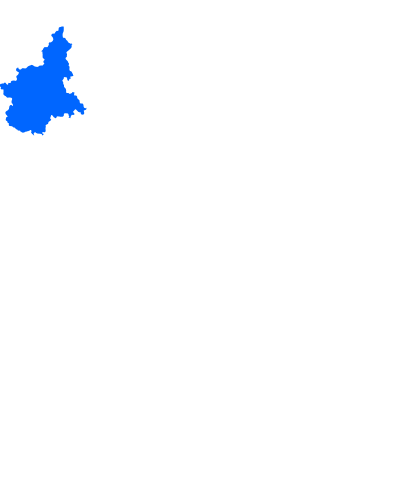Mappa della Piemonte