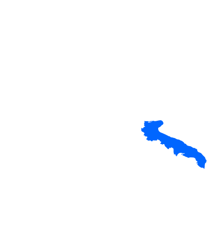 Mappa della Puglia